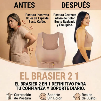 Sostiene, levanta y corrige, al instante