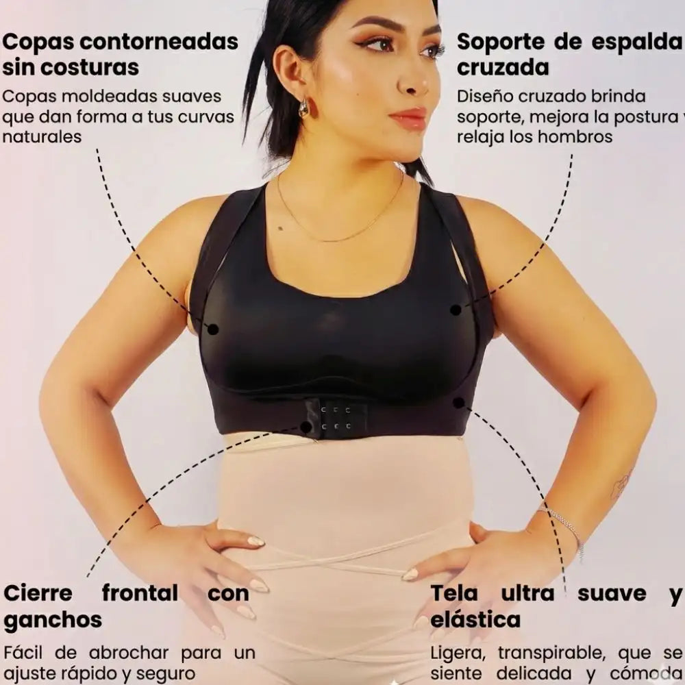 Sostiene, levanta y corrige, al instante
