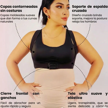 Sostiene, levanta y corrige, al instante