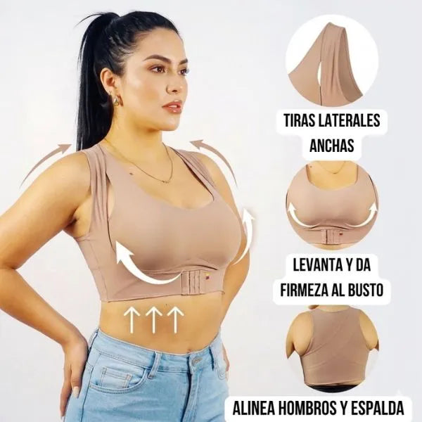 Sostiene, levanta y corrige, al instante